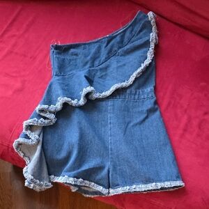 DO+BE Denim Romper